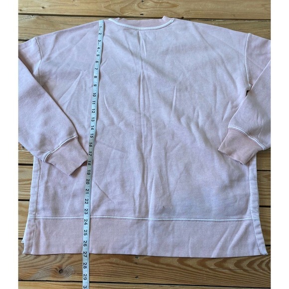 NWT Arizona Jeans Co Sweatshirt Size Medium Women’s Pink Pullover MSRP $39 - Picture 6 of 8